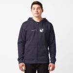 Magnolia's Frog (white) Zipped Hoodie