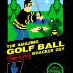 Happy Golf  Printed T-Shirt