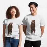 Midsommar Christian Bear Costume Printed T-Shirt