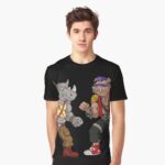 Bebop Rocksteady - Funny big print Graphic T-Shirt