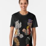 Bebop Rocksteady - Funny big print Graphic T-Shirt