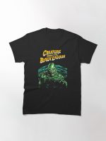 Retro Vintage Creature from the Black Lagoon Printed T-Shirt