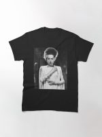 Classic Bride of Frankenstein Printed T-Shirt