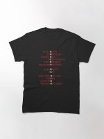 Robert De Niro Movie Titles Printed T-Shirt