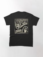 Bride of Frankenstein & Draculas Daughter Vintage Horror Movie Poster Printed T-Shirt
