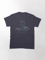 Delorean and Flux Capacitor - Back to the Future Printed T-Shirt