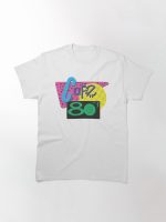 Back To The Cafe 80's Printed T-Shirt