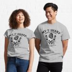 My T Sharp Barbershop and Shave Printed T-Shirt