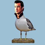 Steven Seagull Printed T-Shirt