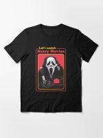 Let's watch scary movies Horror Movies Scary Halloween Essential T-Shirt