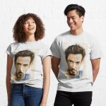 A Tribute to Robert Downey Jr. Printed T-Shirt