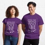 Show Them Who You Are Printed T-Shirt