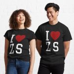 I Love Zack Snyder Printed T-Shirt