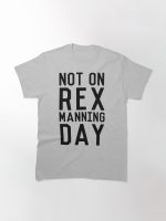 Rex Manning Day_Black Printed T-Shirt