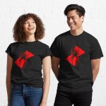 Black Widow Spider Printed T-Shirt
