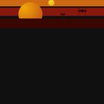 SUNSET Printed T-Shirt