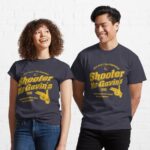 Gifts For Men Shooter Mc Gavin&39;S Just Tap It In Give A Little Printed T-Shirt