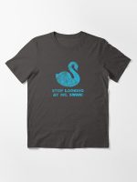 Stop Looking At Me, Swan! | Billy Madison Distressed Swan Design Essential T-Shirt