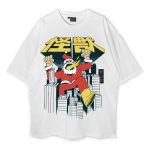 Angry Santa Oversized T-Shirt