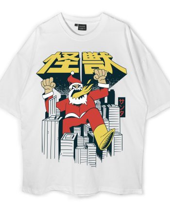 Angry Santa Oversized T-Shirt