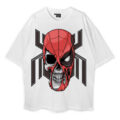 Badass Superhero Skull Oversized T-Shirt