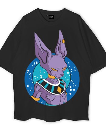 Beerus Oversized T-Shirt