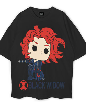 Black Widow Oversized T-Shirt