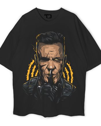Cable & Deadpool Oversized T-Shirt