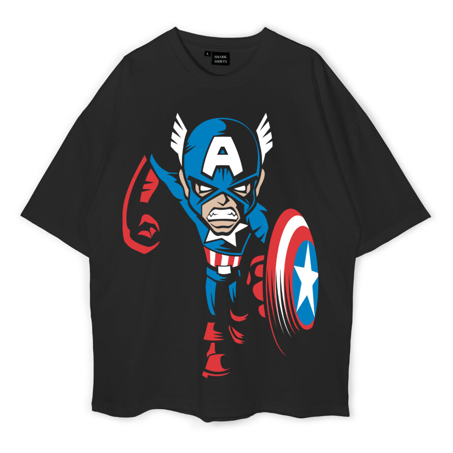 Captain America Oversized T-Shirt