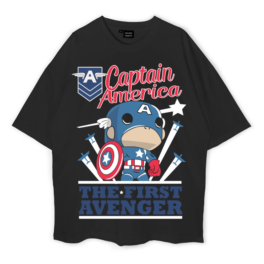 Captain America Oversized T-Shirt