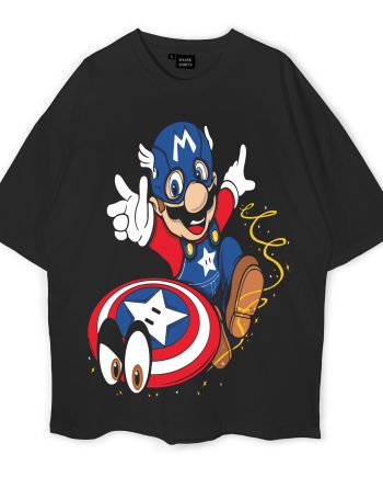 Captain America Oversized T-Shirt