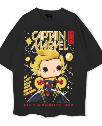 Captain Marvel Oversized T-Shirt