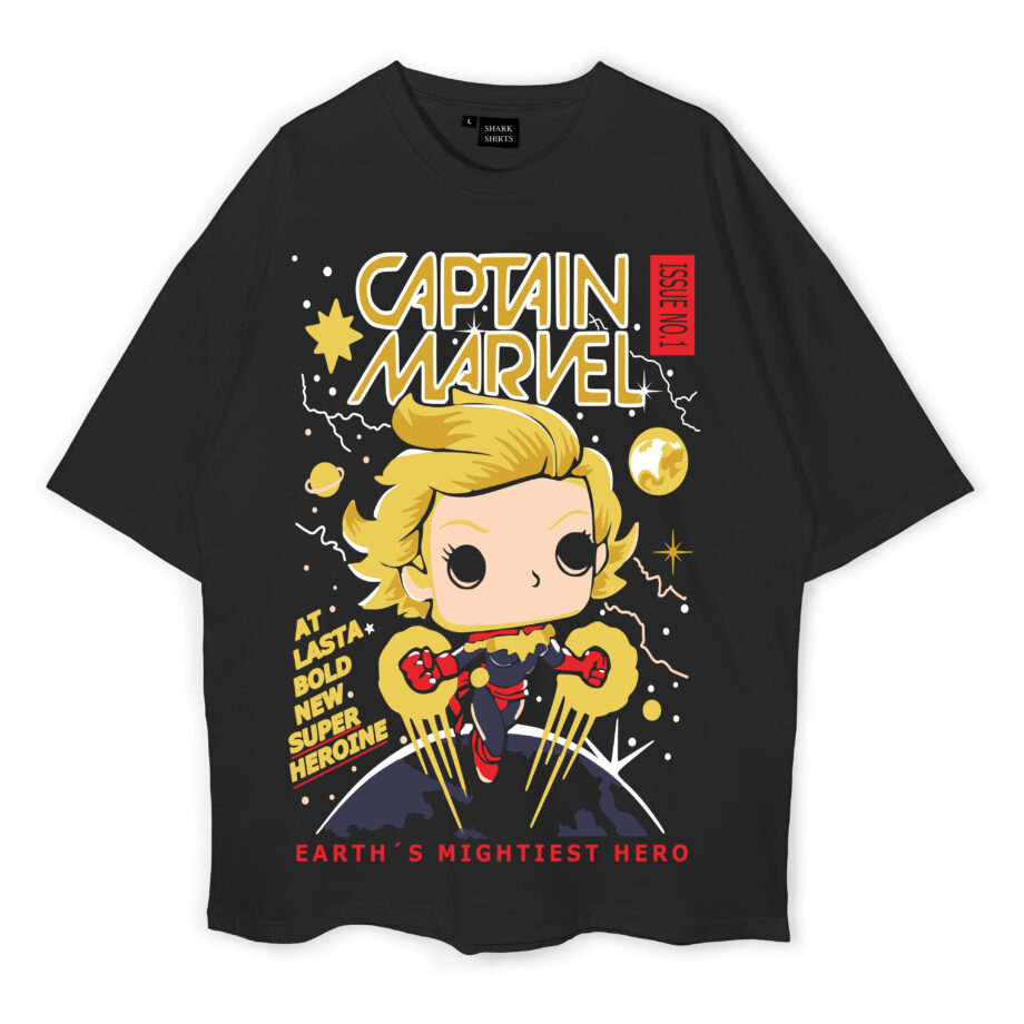 Captain Marvel Oversized T-Shirt