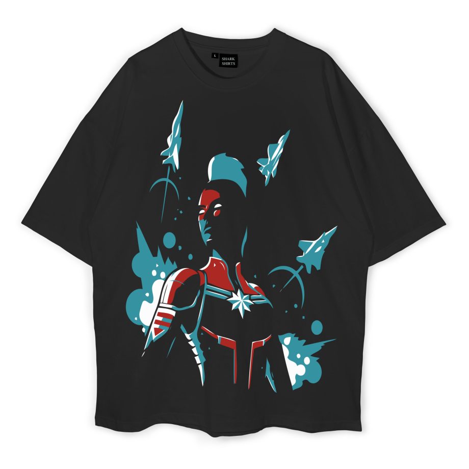 Captain Marvel Oversized T-Shirt