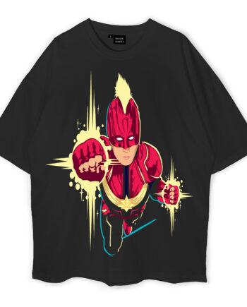Captain Marvel Oversized T-Shirt2