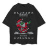 Dabbin Santa Ugly Christmas Oversized T-Shirt