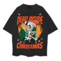 Dead Inside Christmas Oversized T-Shirt