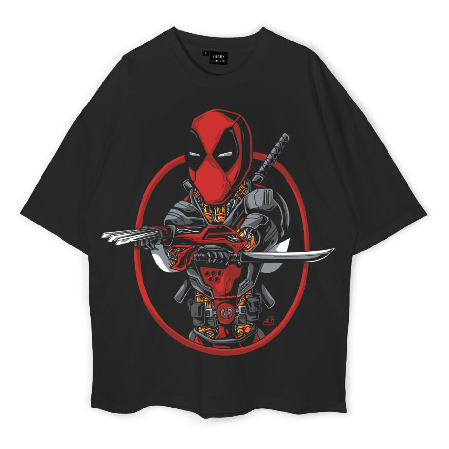 Deadpool Oversized T-Shirt