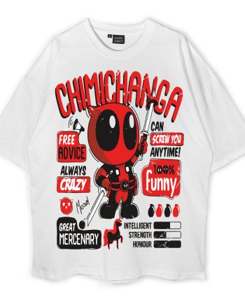 Deadpool Oversized T-Shirt