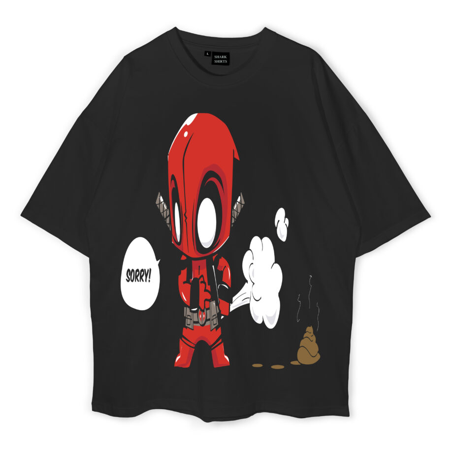 Deadpool Oversized T-Shirt