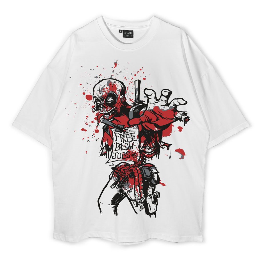 Deadpool Oversized T-Shirt