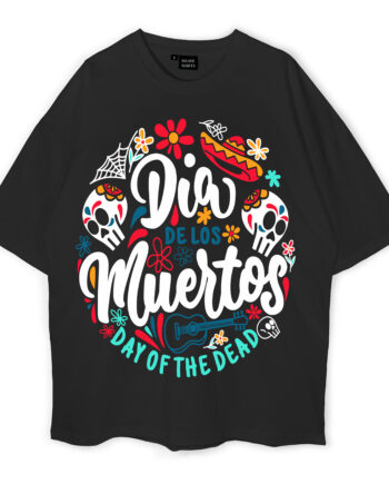 Día De Los Muertos Oversized T-Shirt