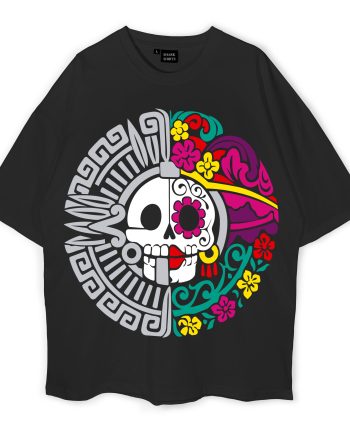 Día De Los Muertos Oversized T-Shirt