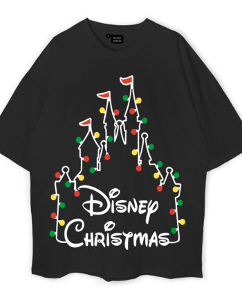Disney Christmas Oversized T-Shirt