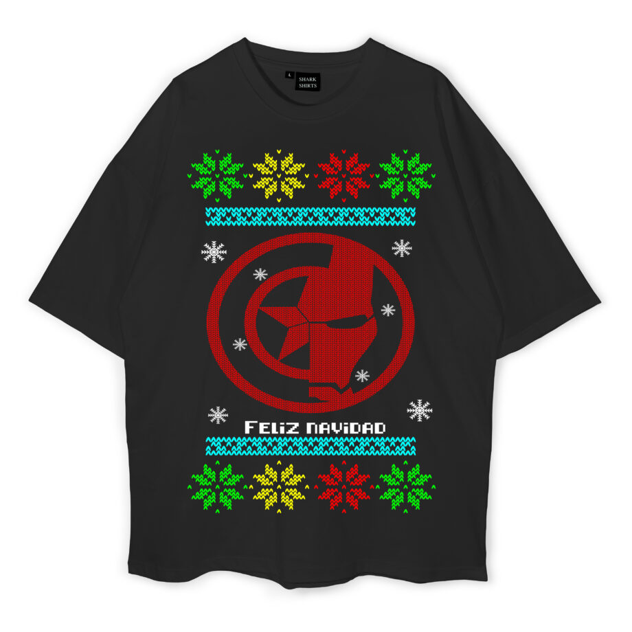 Feliz Navidad Oversized T-Shirt