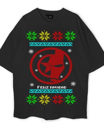 Feliz Navidad Oversized T-Shirt
