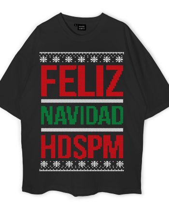 Feliz Navidad Oversized T-Shirt