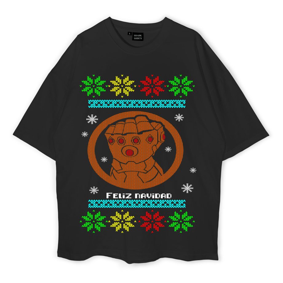 Feliz Navidad Oversized T-Shirt