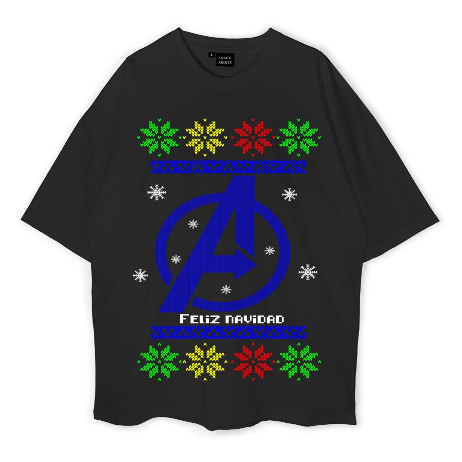 Feliz Navidad Oversized T-Shirt