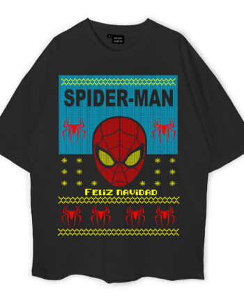 Feliz Navidad Spider-Man Oversized T-Shirt